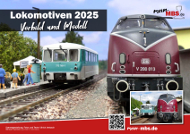 mein-MBS 202502 - Modellbahn-Kalender 2025 - Vorbild und Modell<br><br>DIN A4 quer